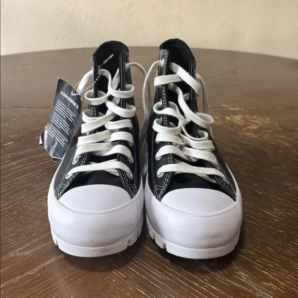 Converse Chuck Taylor All Star Lugged Leather Platforms Sneakers 567164C - Picture 5 of 13